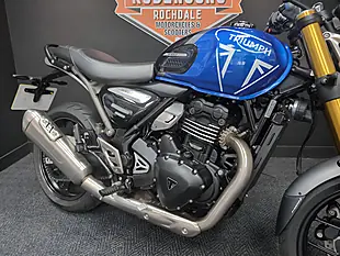Used 2024 Triumph Speed 400 Blue - Interior and Exterior details 9