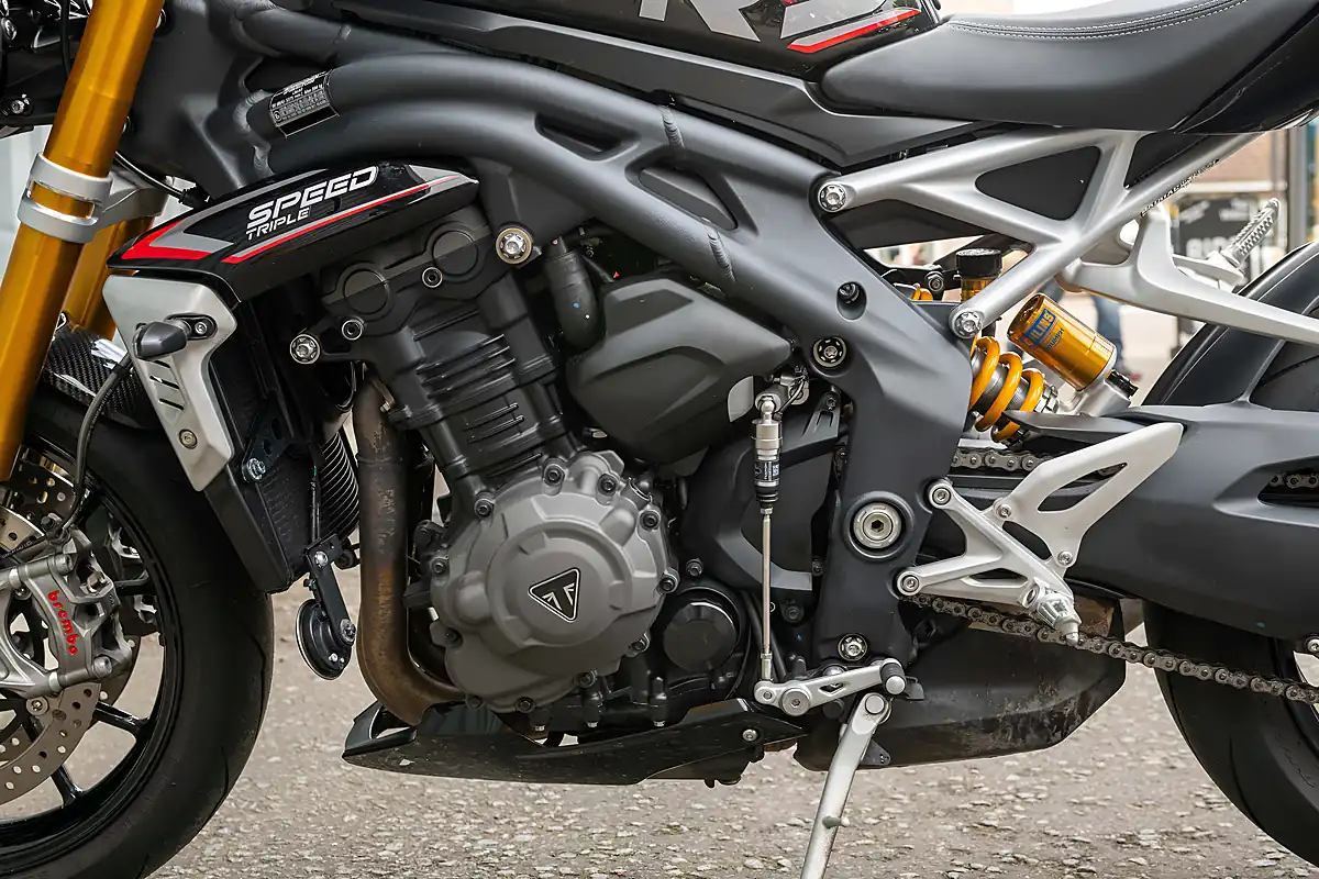 Used 2024 Triumph Speed Triple 1200 RS Sapphire Black - Interior and Exterior details 10