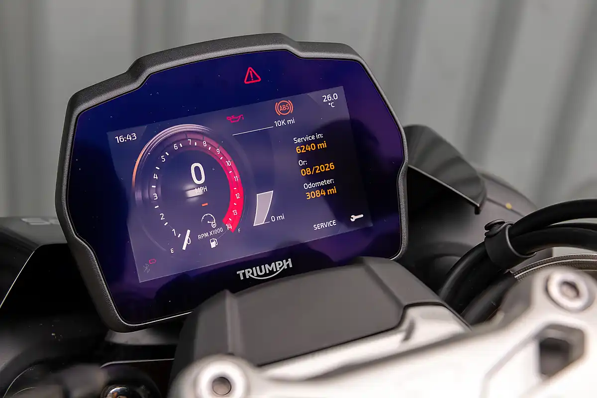 Used 2024 Triumph Speed Triple 1200 RS Sapphire Black - Interior and Exterior details 16