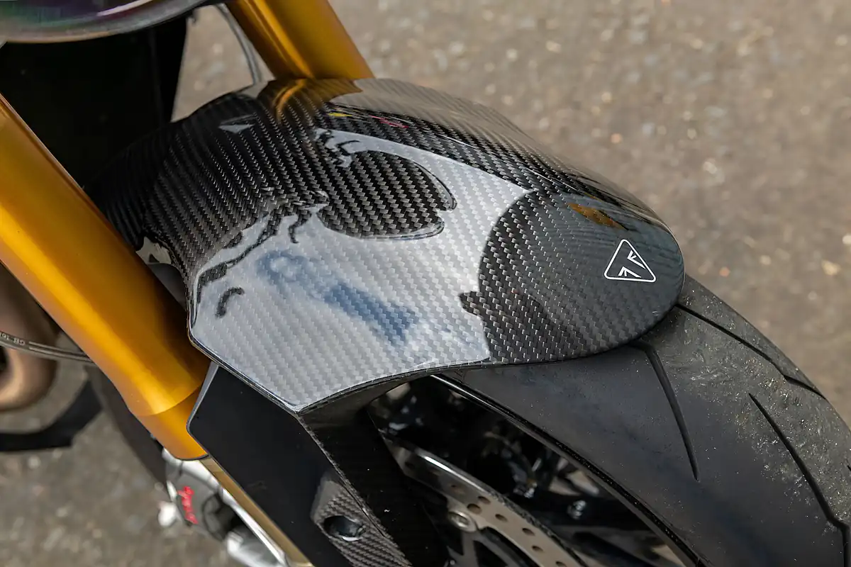 Used 2024 Triumph Speed Triple 1200 RS Sapphire Black - Interior and Exterior details 19