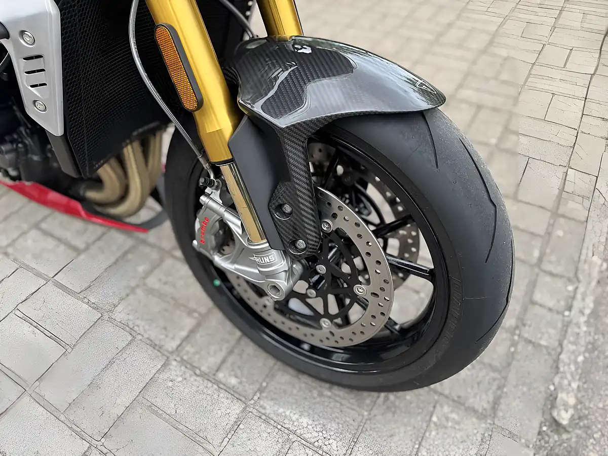 Used 2024 Triumph Speed Triple RS Red - Interior and Exterior details 11