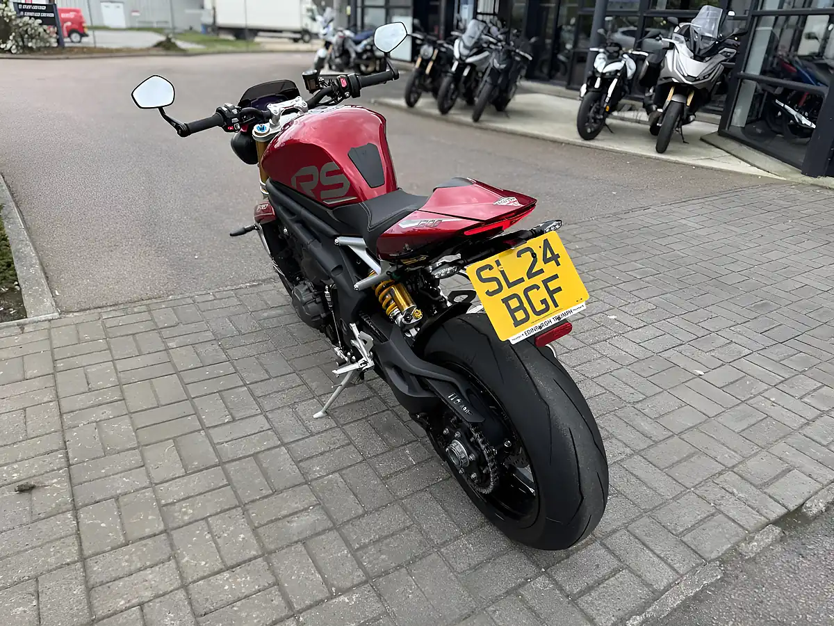 Used 2024 Triumph Speed Triple RS Red - Interior and Exterior details 8
