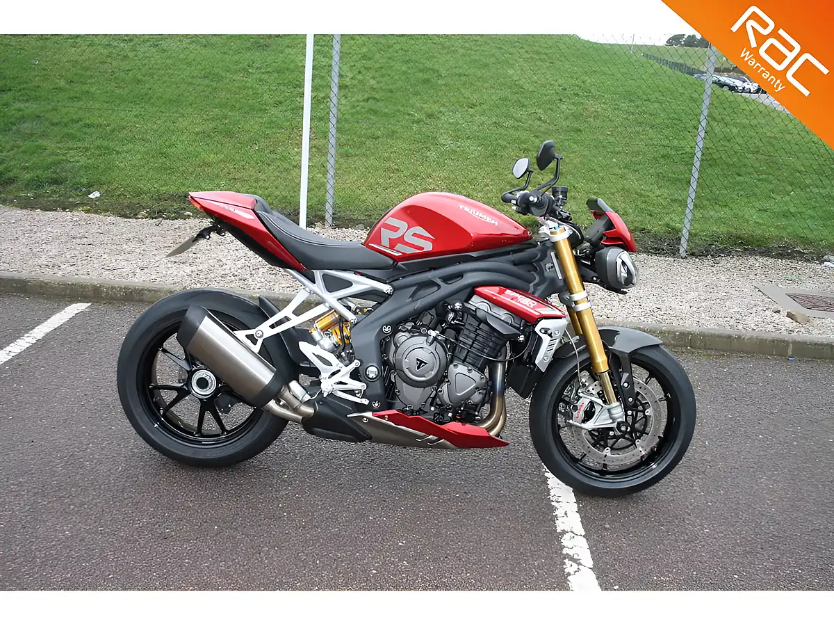 Used 2024 Triumph Speed Triple RS Red - Front View