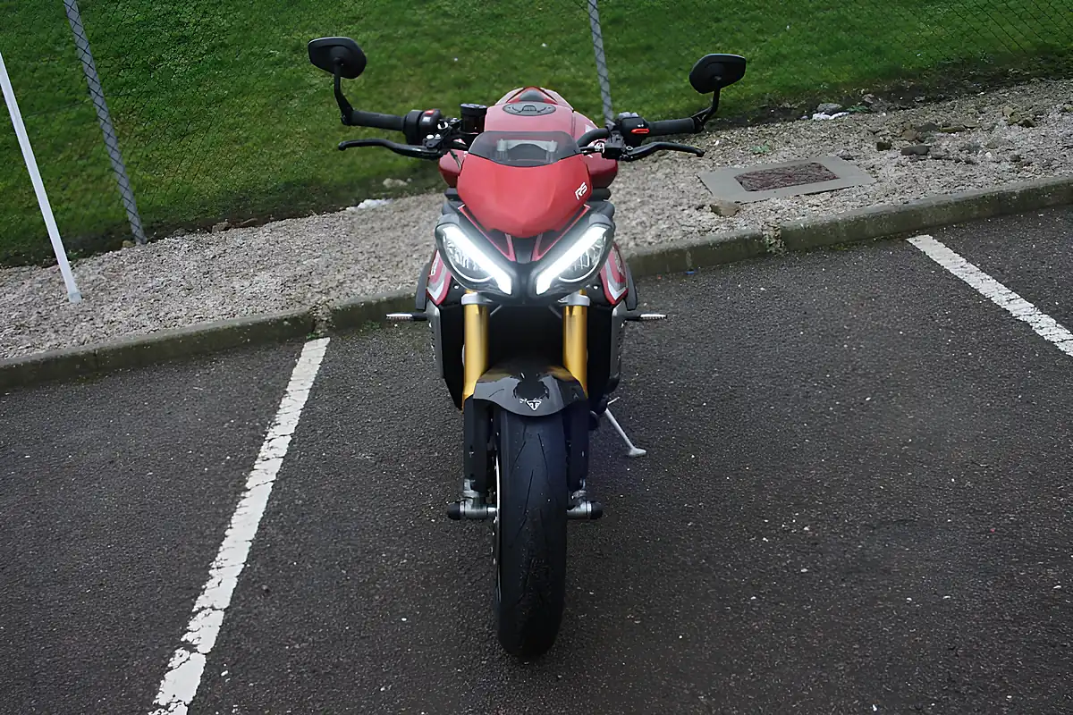 Used 2024 Triumph Speed Triple RS Red - Interior and Exterior details 11