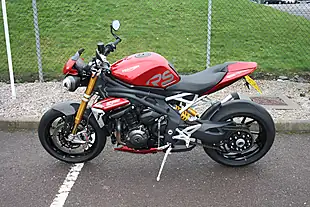 Used 2024 Triumph Speed Triple RS Red - Interior and Exterior details 17
