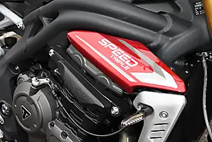 Used 2024 Triumph Speed Triple RS Red - Interior and Exterior details 2