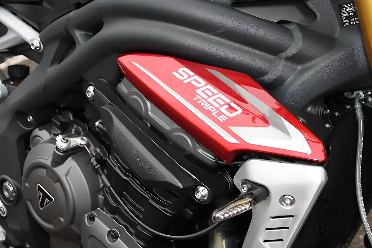 Used 2024 Triumph Speed Triple RS Red - Interior and Exterior details 2
