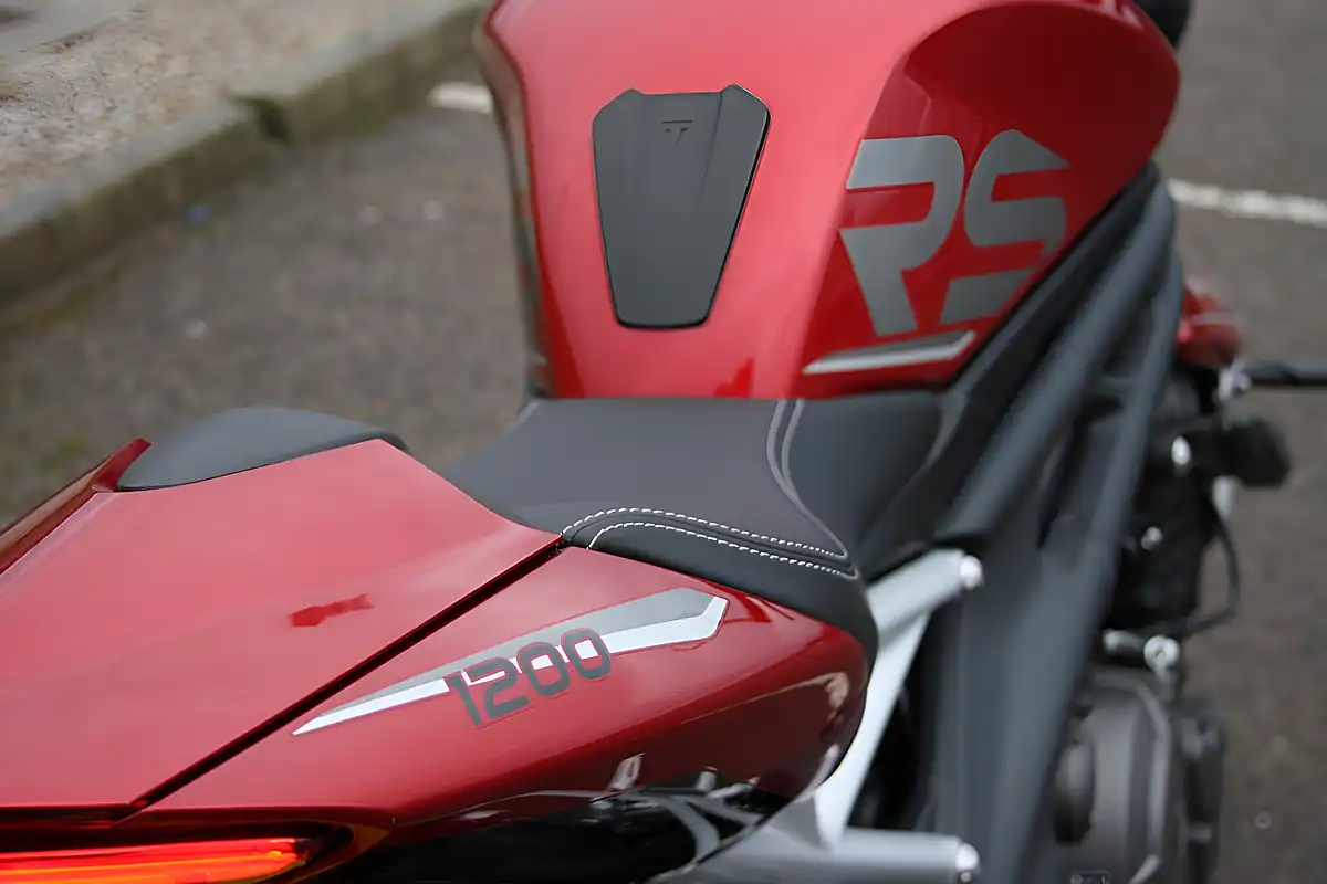 Used 2024 Triumph Speed Triple RS Red - Interior and Exterior details 3