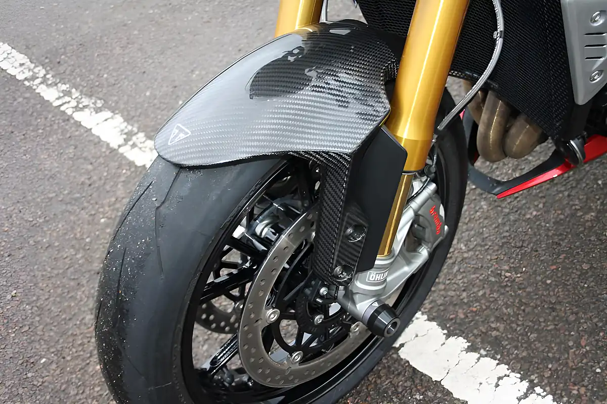 Used 2024 Triumph Speed Triple RS Red - Interior and Exterior details 6