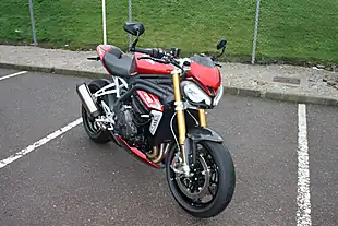 Used 2024 Triumph Speed Triple RS Red - Interior and Exterior details 7