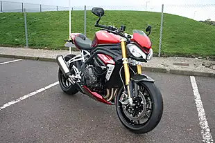 Used 2024 Triumph Speed Triple RS Red - Interior and Exterior details 8