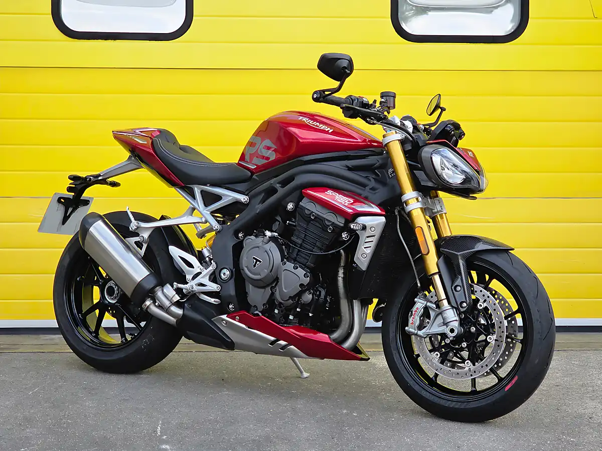 Used 2024 Triumph Speed Triple RS Red - Front View