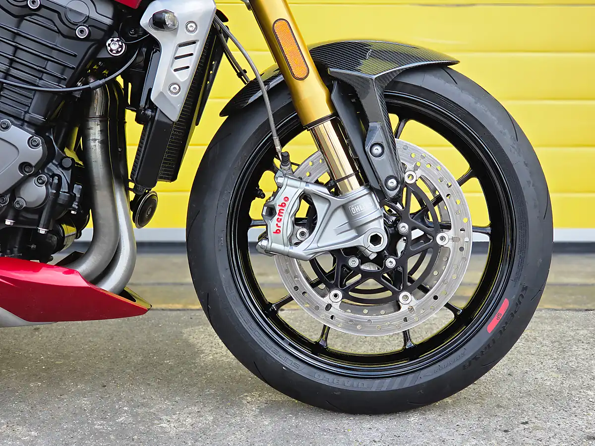 Used 2024 Triumph Speed Triple RS Red - Interior and Exterior details 10