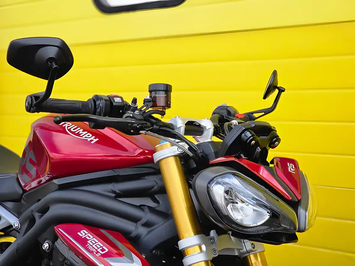 Used 2024 Triumph Speed Triple RS Red - Interior and Exterior details 11