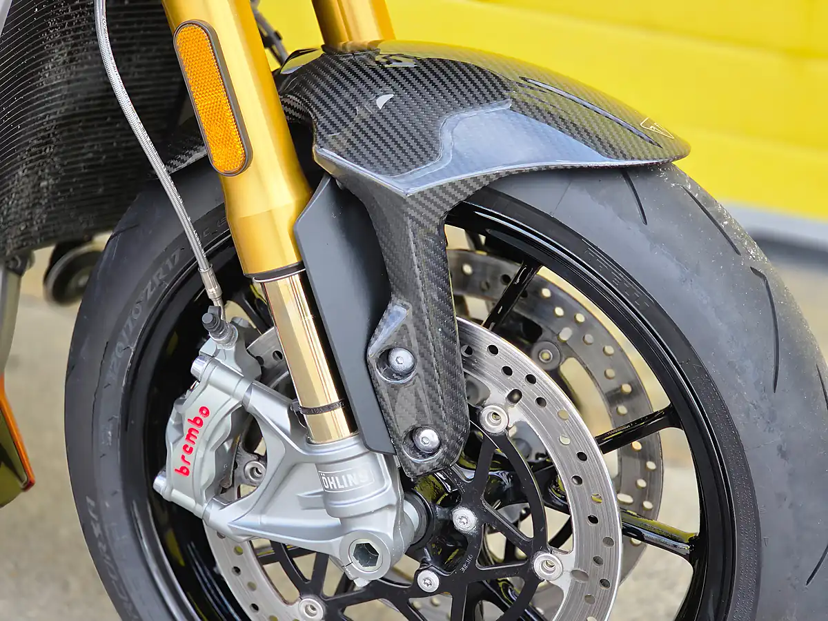 Used 2024 Triumph Speed Triple RS Red - Interior and Exterior details 13