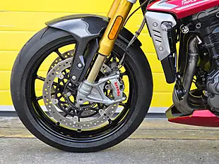 Used 2024 Triumph Speed Triple RS Red - Interior and Exterior details 16