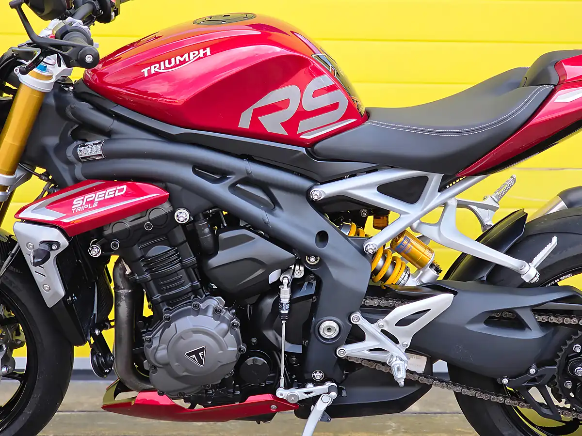 Used 2024 Triumph Speed Triple RS Red - Interior and Exterior details 17