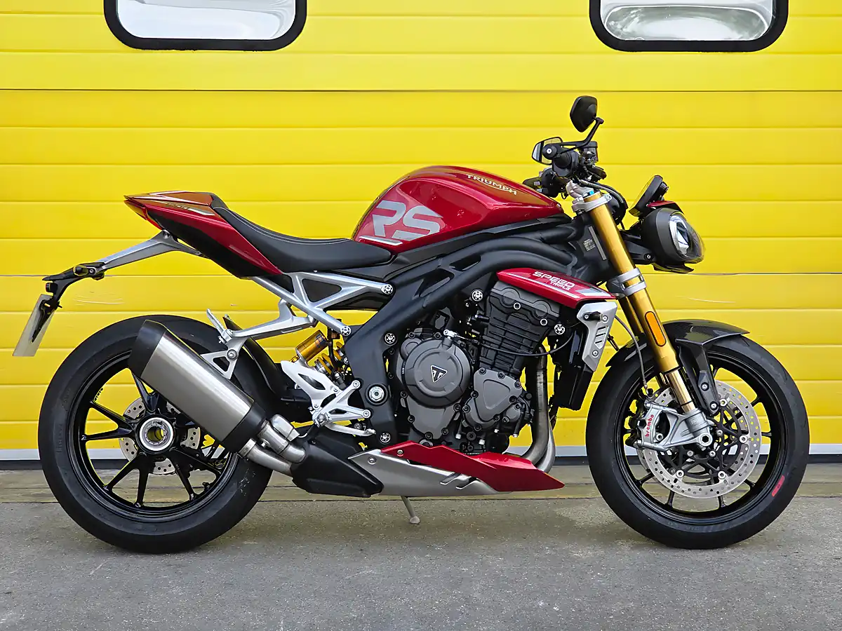 Used 2024 Triumph Speed Triple RS Red - Interior and Exterior details 2
