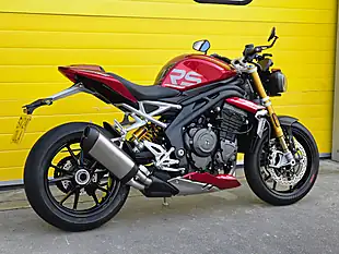 Used 2024 Triumph Speed Triple RS Red - Interior and Exterior details 4