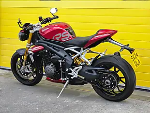 Used 2024 Triumph Speed Triple RS Red - Interior and Exterior details 6