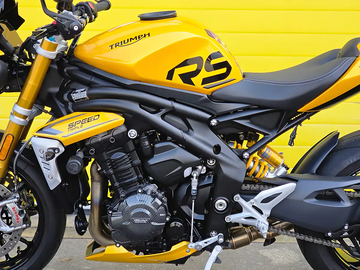 Used 2024 Triumph Speed Triple RS Yellow - Interior and Exterior details 10