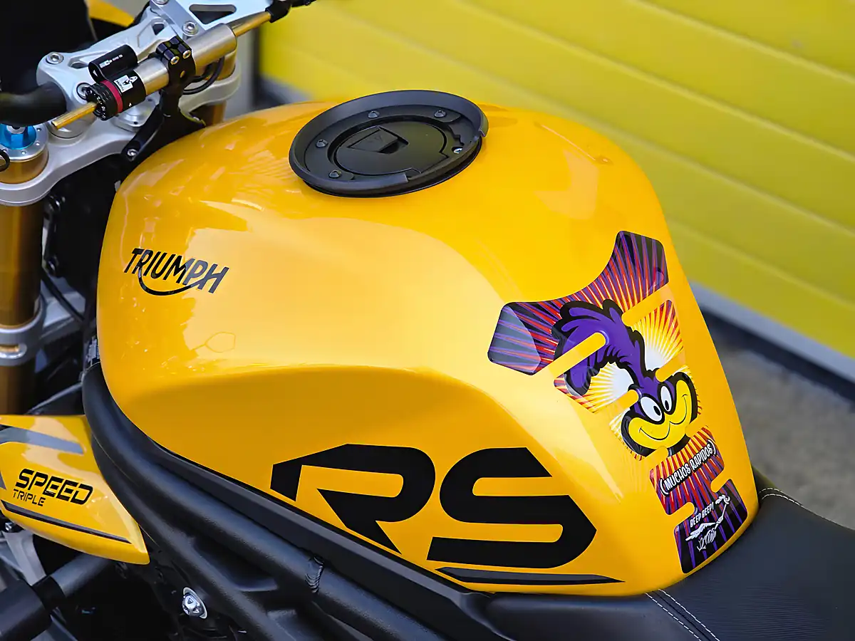 Used 2024 Triumph Speed Triple RS Yellow - Interior and Exterior details 12