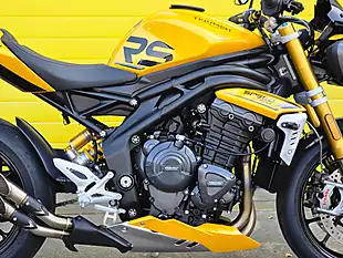Used 2024 Triumph Speed Triple RS Yellow - Interior and Exterior details 16