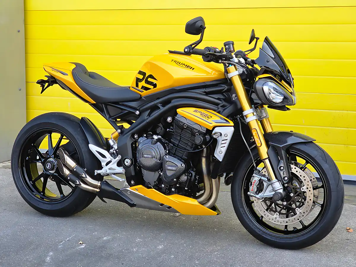 Used 2024 Triumph Speed Triple RS Yellow - Interior and Exterior details 3