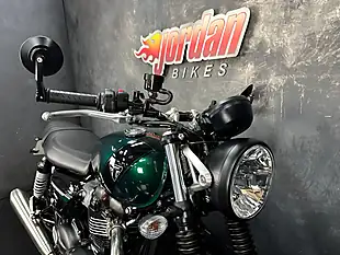 Used 2024 Triumph Speed Twin 900 Green - Interior and Exterior details 10