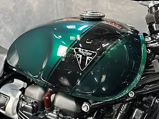 Used 2024 Triumph Speed Twin 900 Green - Interior and Exterior details 12