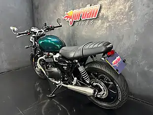 Used 2024 Triumph Speed Twin 900 Green - Interior and Exterior details 16