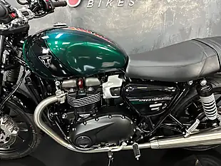 Used 2024 Triumph Speed Twin 900 Green - Interior and Exterior details 17