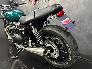 Used 2024 Triumph Speed Twin 900 Green - Interior and Exterior details 19