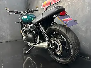 Used 2024 Triumph Speed Twin 900 Green - Interior and Exterior details 20