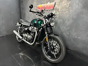 Used 2024 Triumph Speed Twin 900 Green - Interior and Exterior details 4