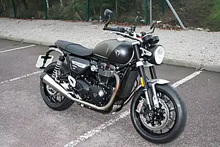 Used 2024 Triumph Speed Twin Classic Grey - Interior and Exterior details 4