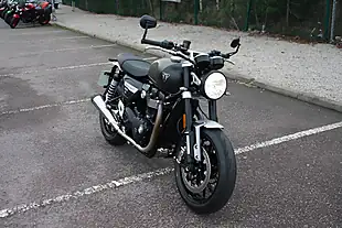 Used 2024 Triumph Speed Twin Classic Grey - Interior and Exterior details 5