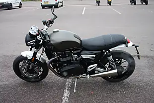 Used 2024 Triumph Speed Twin Classic Grey - Interior and Exterior details 8