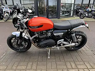 Used 2024 Triumph Speed Twin Matt Baja Orange - Interior and Exterior details 7