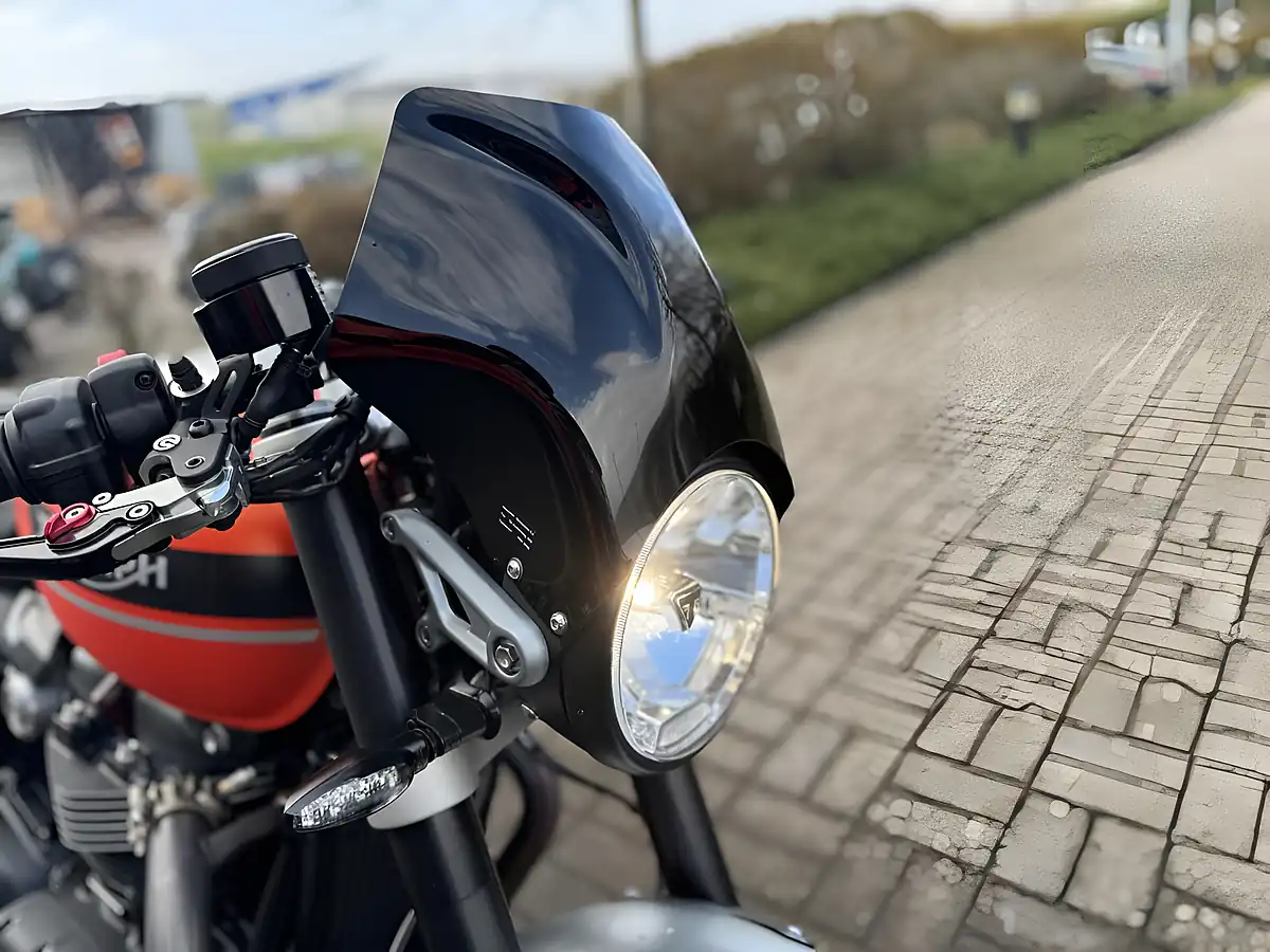 Used 2024 Triumph Speed Twin RS Orange - Interior and Exterior details 18