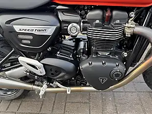 Used 2024 Triumph Speed Twin RS Orange - Interior and Exterior details 20