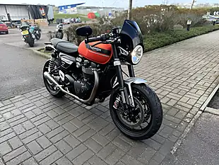 Used 2024 Triumph Speed Twin RS Orange - Interior and Exterior details 4