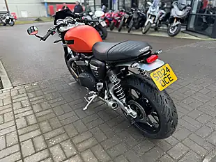 Used 2024 Triumph Speed Twin RS Orange - Interior and Exterior details 8