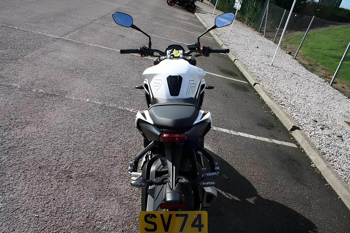 Used 2024 Triumph Street Triple R White - Interior and Exterior details 12