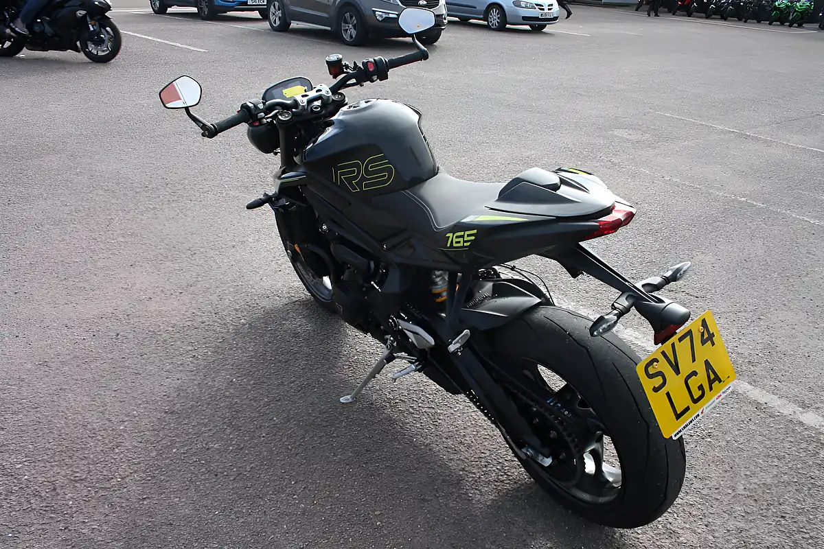 Used 2024 Triumph Street Triple RS Phantom Black - Interior and Exterior details 11