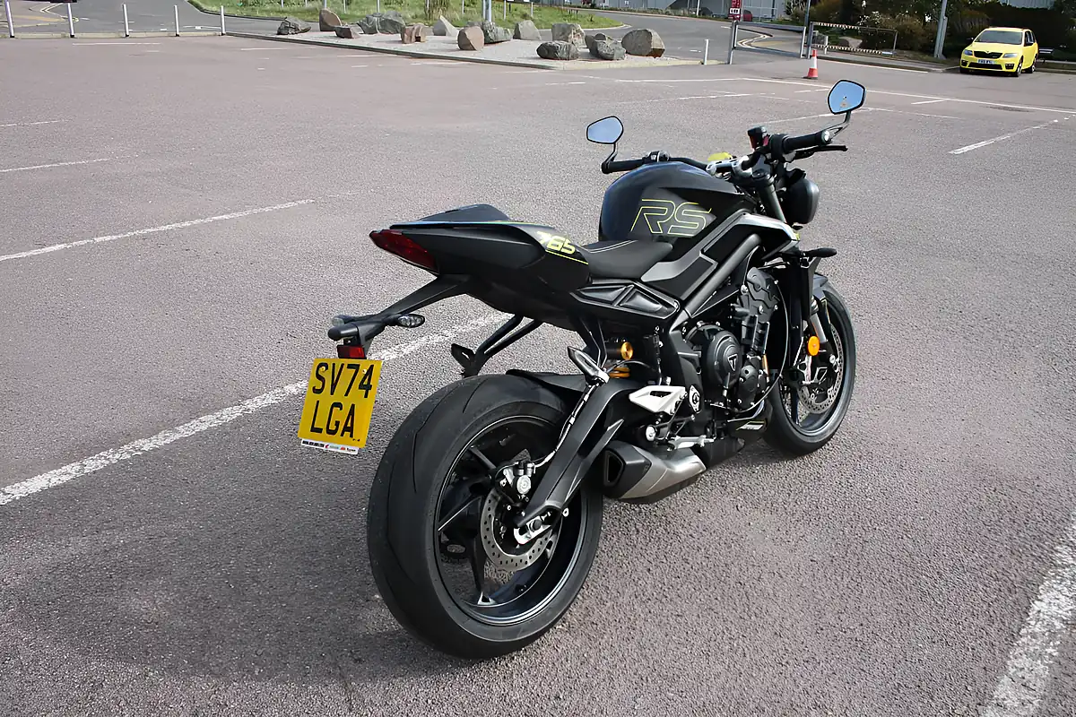 Used 2024 Triumph Street Triple RS Phantom Black - Interior and Exterior details 12