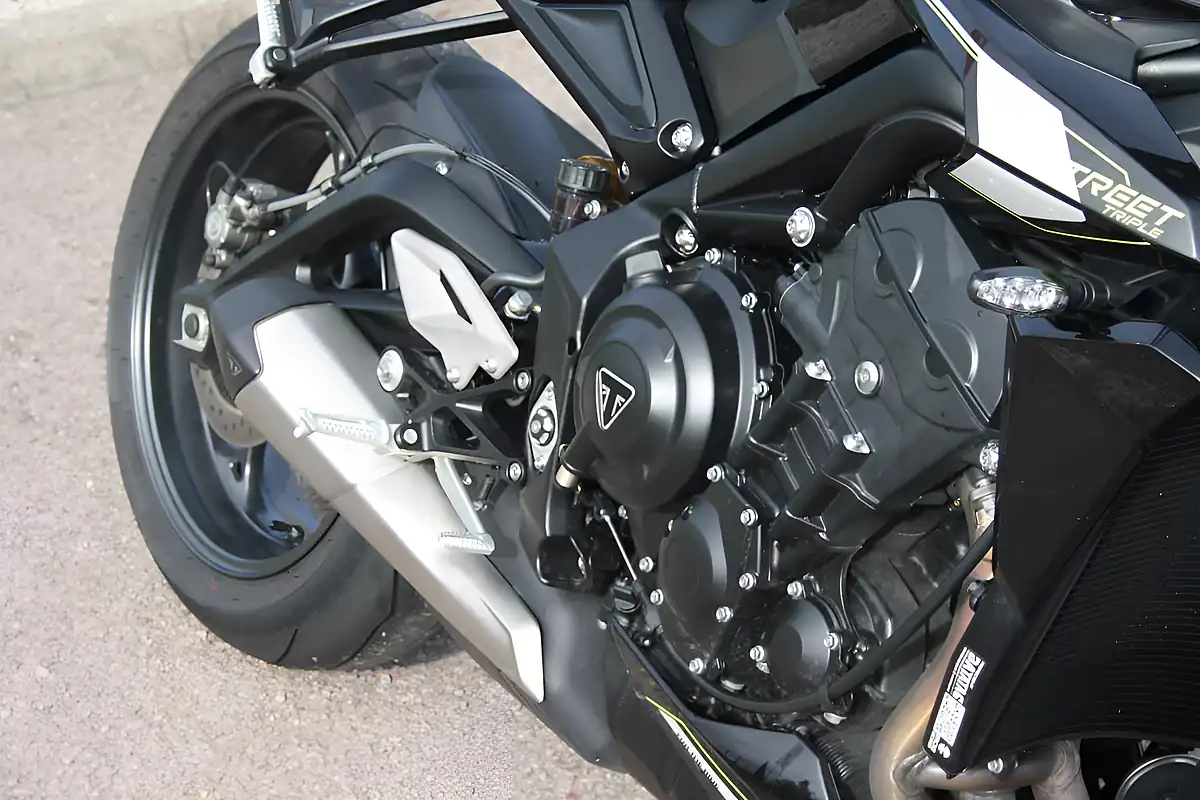 Used 2024 Triumph Street Triple RS Phantom Black - Interior and Exterior details 16