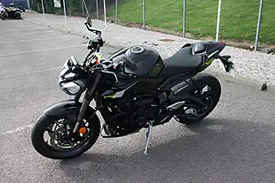Used 2024 Triumph Street Triple RS Phantom Black - Interior and Exterior details 9