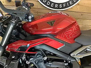 Used 2024 Triumph Street Triple RS Red - Interior and Exterior details 11