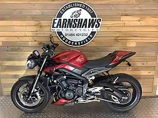 Used 2024 Triumph Street Triple RS Red - Interior and Exterior details 2